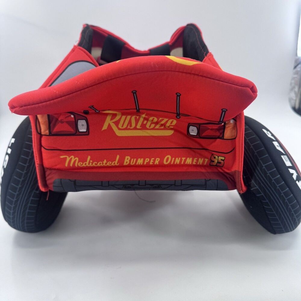 Lightning McQueen 3D Toddler Costume Disney Pixar Halloween Cars One Size - Picture 9 of 14